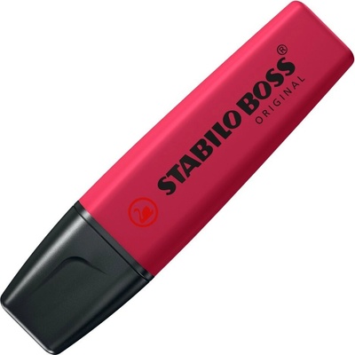 Stabilo Boss original NatureCOLORS Wildflower burgundy červená 70/250