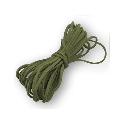 Šperky4U Semišová šňůrka olivově zelená LR8001-10