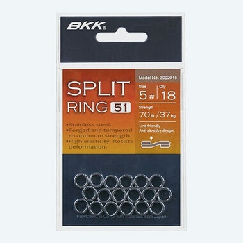 BKK Krúžky Split Ring-51 veľ.7