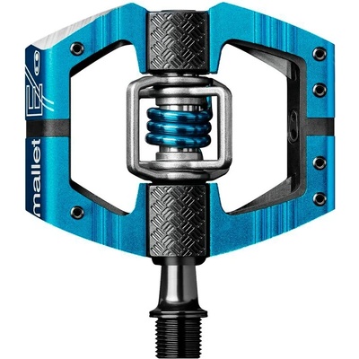 Crankbrothers Педали с автомат Crankbrothers Mallet Enduro Clipless pedals - Electric Blue - размер One Size (860-0993-0311)