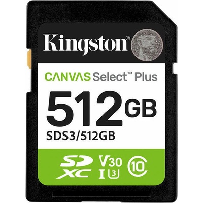 Kingston 512GB SDXC SDS3/512GB