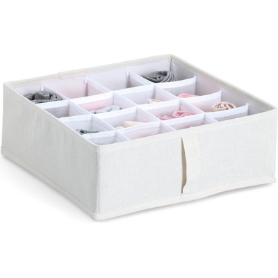 Zeller Present Organizér na spodní prádlo s 16 přepážkami 30 x 30 x 11 cm