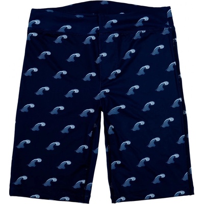 Dětské bermudy s uv ochranou Navy Wave