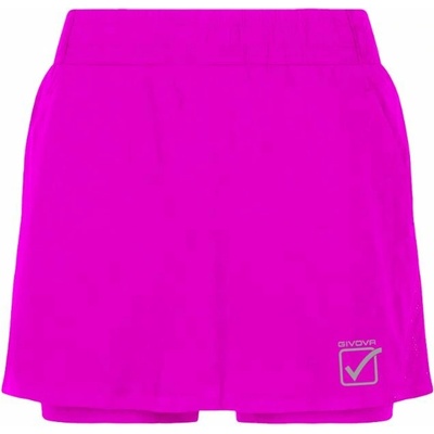 Givova dámska športová sukňa Padel Fitness fuxia