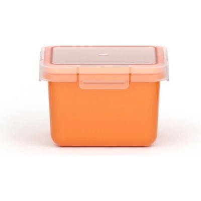 Krabička potravinová 0,4l, oranžová 6092/52
