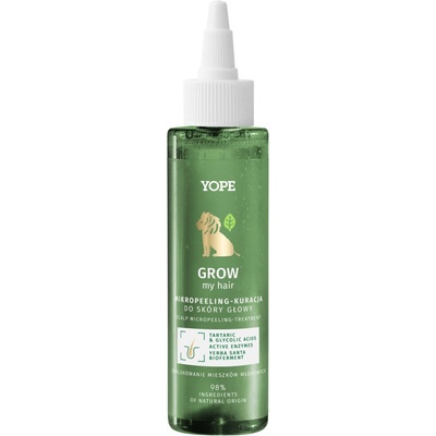 Yope Grow My Hair peeling na vlasovou pokožku 115 ml
