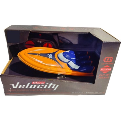 Sparkys R/C Závodní Člun Velocity 2.4 GHz Oranžová 1:16