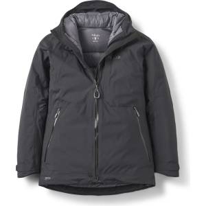 Rab Дамско пухено яке Rab Women's Optical Down Jacket - Black - размер 42 (EU) (104-5452-0114)