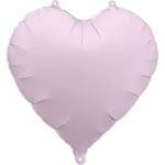 Party Deco Матов виолетов фолиев балон сърце (fb9t-014)