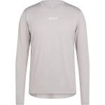 Rapha Фланелка с дълъг ръкав за колоездене Rapha Long Sleeve Trail Technical T-Shirt Cycling jersey - Silver / White (056-4331-0213)
