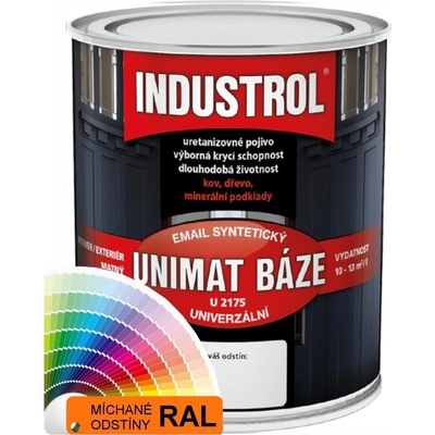 Industrol Unimat 4 l antracitová šedá