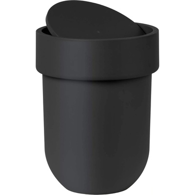 Umbra Кош за отпадъци Umbra - Touch, 6 L, черен (UMBRA 023269-040)