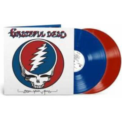 Grateful Dead - Steal Your Face 50th Anniv. Red,Blue Vinyl 2 LP