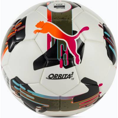 Футболна топка PUMA Orbita 3 TB FIFA Quality puma white/multicolor размер 5