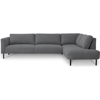 Scandic Тъмносив ъглов диван (десен ъгъл) Hero - Scandic (HERO ROUND OC R MITO68)