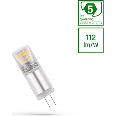Spectrum LED G4 12V 2,5W neutrální bílá PREMIUM, WOJ14431