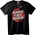 NOONEBRAND Тениска Целта Подхранва Страстта - 6XL, Black