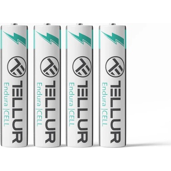 Tellur Батерии Tellur Endura Cell, цинк-въглеродна, AAA R03, 1.5V, 4 бр. /компл (TLL158491)
