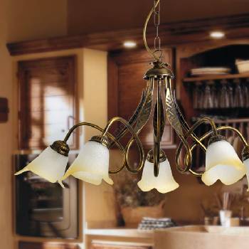 Image 1 of Onli - Пендел DOPPIO GIRO 5xE14/6W/230V бронзов (OL0317)