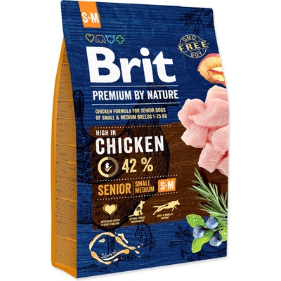 Brit Premium by Nature Senior S + M 3 kg