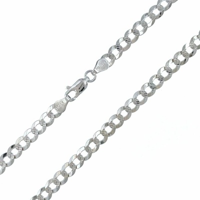 InfinitySilver Strieborná retiazka pancr s brusom 1102120SFOD145