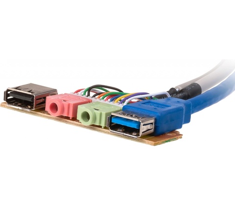 USB 3.0 přední panel 70mm AK-CA-43