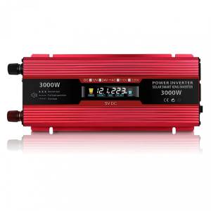CEJ Инвертор на напрежение ukc kc-3000d, 12v - 220v, 3000w, lcd (ukc kc-3000d)