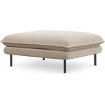 Cosmopolitan Design Бежова табуретка за крака Vienna - Cosmopolitan Design (COS_POUF_52_F1_VIENNA2)