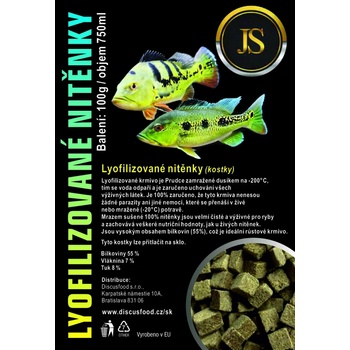Artemia Koral Lyofilizovaná Nitenka kocky 500 g