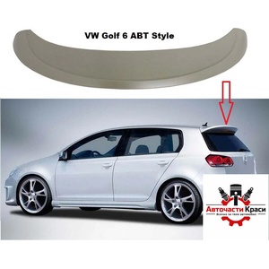  Спoйлер №243 зад. стъкло VW GOLF -VI ('257243)