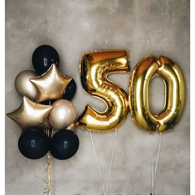 BALÓNKOVÝ BUKET 50 narozeniny