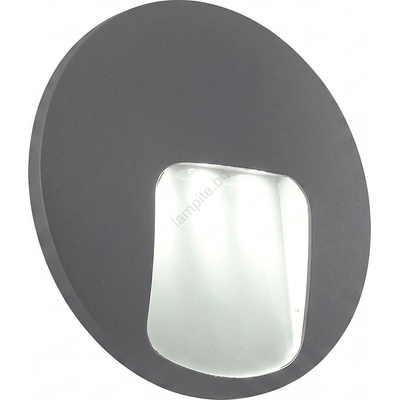 BOWI Led външно стенно осветително тяло dacu led/3w/230v ip54 сиво (bw0434)