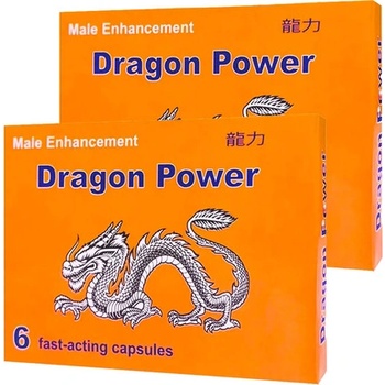 2 x Капсули за ерекция Dragon Power 2x6 капсули