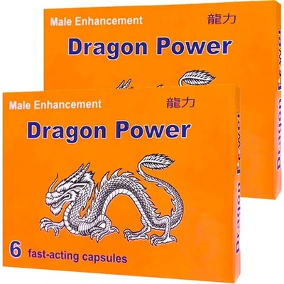 2 x Капсули за ерекция Dragon Power 2x6 капсули