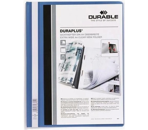 Durable Rýchloviazač A4 modrý