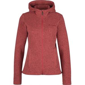 Vaude Дамско поларено яке Vaude Women's Aland Hooded Jacket Fleece jacket - Brick - размер 38 (EU) (105-3447-1013)