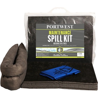 PORTWEST Doprodej- Souprava PW Spill SM30 20 litrů, údržba POR-SM30GRR Šedá