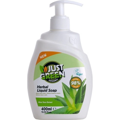 Just Green Organic organické tekuté mýdlo aloe vera 400 ml