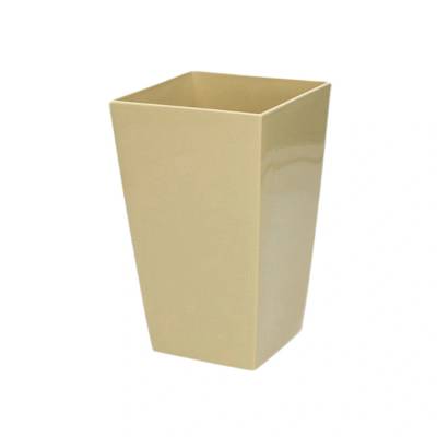 Prosperplast Кашпа квадрат, капучино 12, 5 х 12, 5 см. висока 20см durs 125