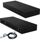 i-Tec USB 3.0 / USB-C / Thunderbolt 3, 3x 4K Docking Station + Power Delivery 85W CATRIPLE4KDOCKPD2