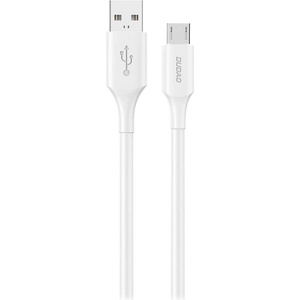 Dudao L2SM USB-A / micro USB 6A кабел 1, 2 м - бял (L2sM-new)