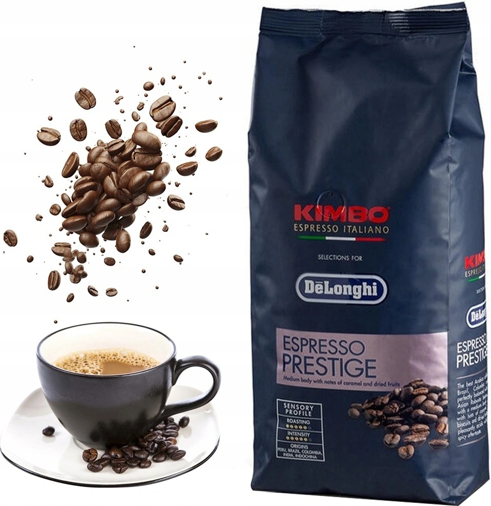 Kimbo Delonghi Espresso Prestige Coffee Beans 1kg oz