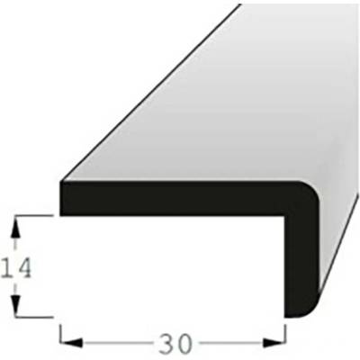 Lišta tvaru L 14x30mm, délka 240cm