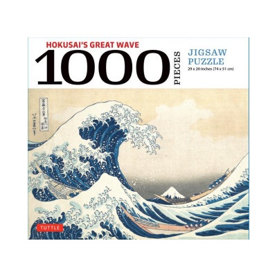 Hokusai's Great Wave 1000 Piece Jigsaw