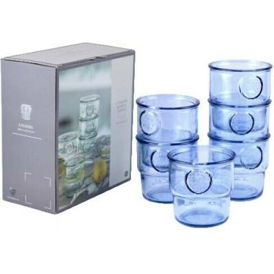 Ego Dekor San Miguel Sklenice AUTHENTIC pr 9x9cm box sv modrá 6 x 300 ml