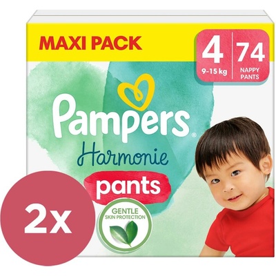 Pampers Harmonie Pants 4 2x74 ks