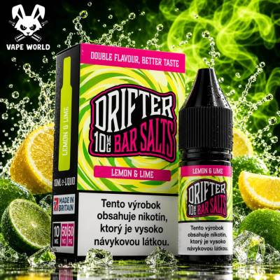 Juice Sauz Drifter Bar Salts Lemon Lime 10 ml 10 mg