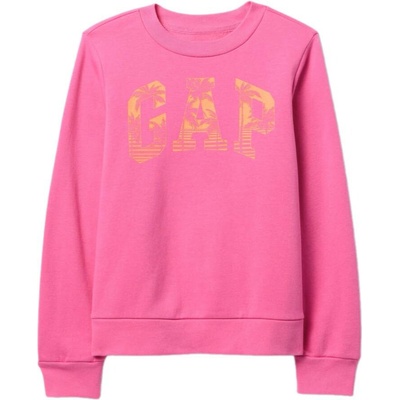 GAP Logo Crew ružová žltá