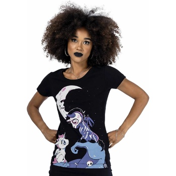 Image 1 of Cupcake cult дамска тениска cupcake cult - under the moon - ЧЕРЕН - poi1276