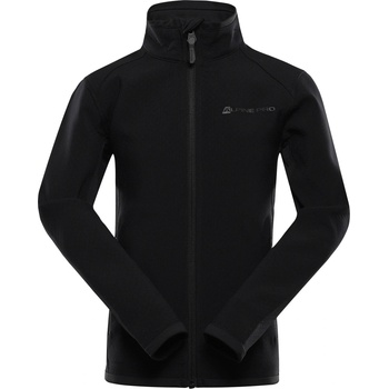 Alpine Pro Детски суитшърт с цип ALPINE PRO MORWO black ALPINE PRO | Cheren | Момчешки | 104/110